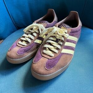 Adidas Gazelle Purple + Brown Suede Size 10 (men’s sizing)